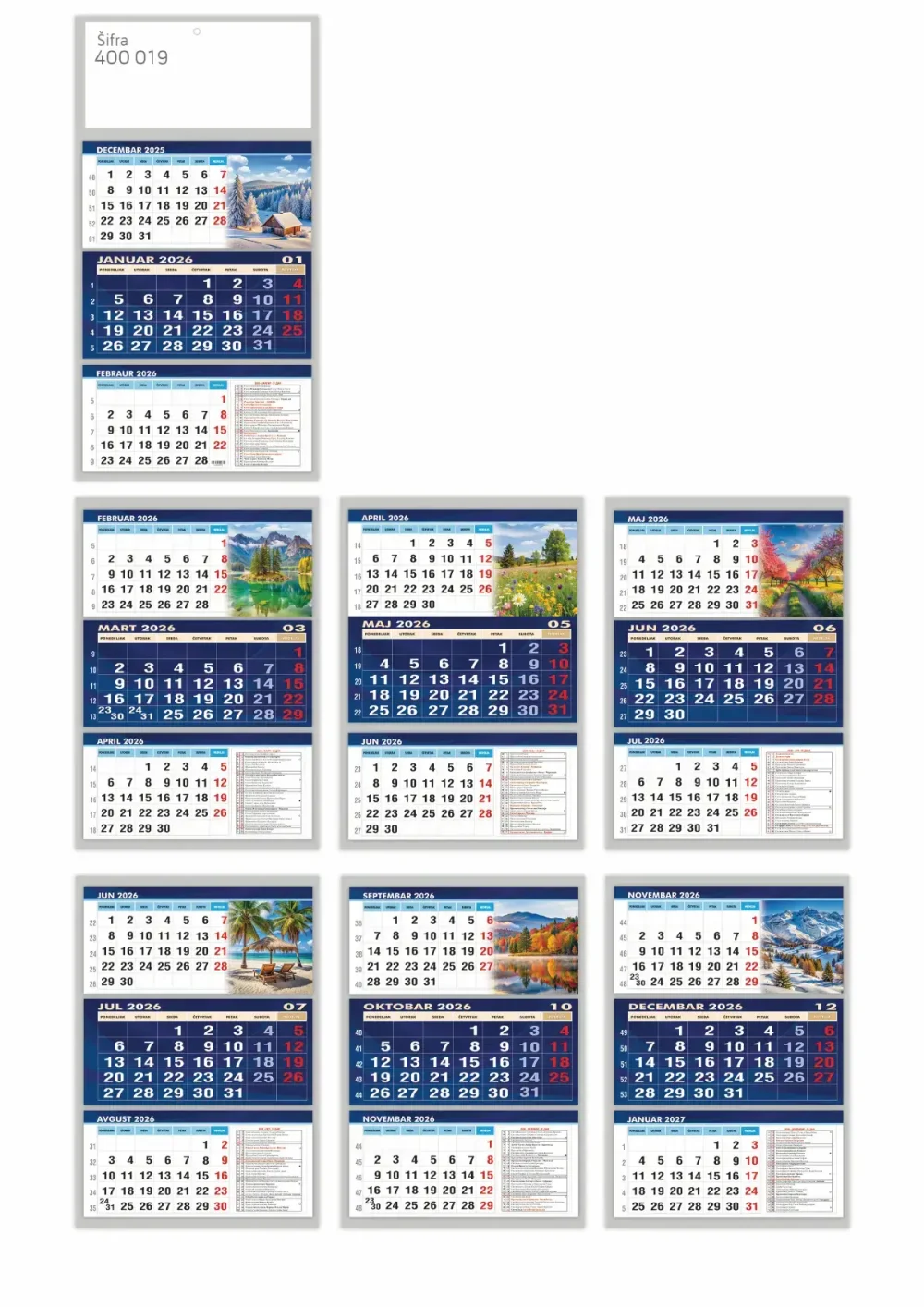 400 019 TRODELNI PRIRODA (bez pokazivača)