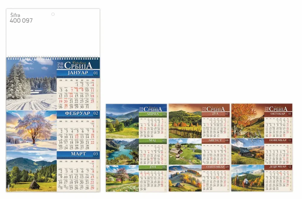 400 097 SKRIVENA SRBIJA 4 LISTA (zaglavlje u vrhu)